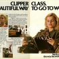 PAN AM - 1980 - CLIPPER CLASS A BEAUTIFUL WAY TO GO TO WORK PRINT AD