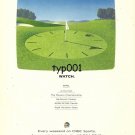 ROLEX - 2001 - CNBC PRO GOLF PROGS SPONSORED BY ROLEX APRIL PRINT AD