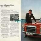 MERCEDES BENZ - 1973 THERE ARE STILL THINGS YOU CAN TRUST PRINT AD