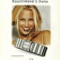 OMEGA - 2001 - ANNA KOURNIKOVA'S CHOICE TENNIS PRINT AD