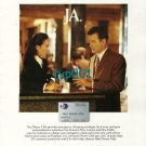 DINERS CLUB - 1996 - I LOST MY WALLET SHOULD I SLEEP WITH THE PIGEONS PRINT AD