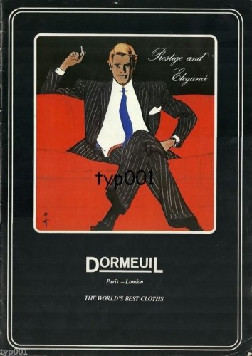 DORMEUIL - 1985 - PRESTIGE & ELEGANCE PRINT AD