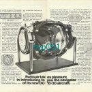 SWISSAIR - 1973 - INTRODUCING NAVIGATOR OF THE NEW DC-10 30 AIRCRAFT PRINT AD