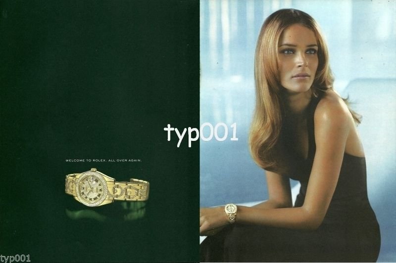 ROLEX - 2004 - THOSE WHO SEE US IN AN ENTIRELY NEW LIGHT -12 PAGES PRINT AD