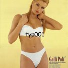 GALLI POLI - 2003 SEXY  LINGERIE PANTY BRA TURKISH PRINT AD