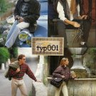 THOMAS BURBERRY - 1995 - MAN WOMAN CAR EQUESTRIAN PRINT AD