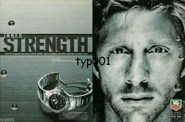 TAG HEUER - 1998 - BORIS BECKER 3 TIMES WIMBLEDON TENNIS CHAMPION PRINT AD