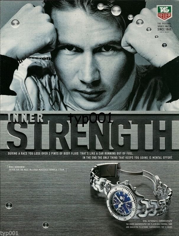 tag heuer mika hakkinen limited edition