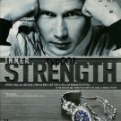 TAG HEUER - 1998 - MIKA HAKKINEN MCLAREN MERCEDES FORMULA 1 PILOT PRINT AD
