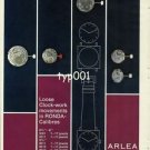 ARLEA - 1968 - LOOSE CLOCWORK MOVEMENTS IN RONDA CALIBRES WATCH VINTAGE PRINT AD