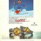 ROLEX - 1982 - PUNCTUALITY TALENT TIMING TURKISH PRINT AD