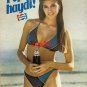 PEPSI COLA - 1984 - COME ON PEPSI GIRL IN A BIKINI TURKISH PRINT AD