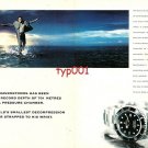 ROLEX - 1998 - COMEX DEEP SEA DIVER THEO MAVROSTOMOS - SEA DWELLER PRINT AD