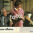 AIR FRANCE - 1980 - STEWARDESS LA CLASSE AFFAIRES PRINT AD - 2