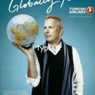 TURKISH AIRLINES - 2010 - KEVIN COSTNER GLOBALLY YOURS TURKISH PRINT AD
