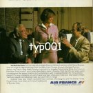 AIR FRANCE - 1980 - STEWARDESS LA CLASSE AFFAIRES PRINT AD - 1