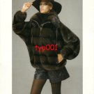 CENTROPEL - 2010 -  SEXY LADY IN FUR COAT HAT LEATHER SHORTS HOSIERY PRINT AD