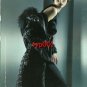 SALCO - 2010 -  SEXY LADY IN FUR LINED LEATHER COAT HOSIERY PRINT AD