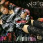 WANGER FURS - 2010 - SEXY LADY IN CHINCHILLA FUR COAT PANTIES HOSIERY PRINT AD