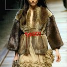 D&G MARC JACOBS VALENTINO MARTIN MARGIELA MENDEL - FUR FASHION PRINT EDITORIAL