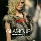 JOHN RICHMOND - 2010 -  SEXY LADY IN FUR LINED LEATHER COAT PRINT EDITORIAL