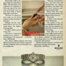 ROLEX - 1982 - PRIMA BALLERINA MERLE PARK'S FAVOURITE PERFECT PARTNER PRINT AD