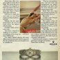 ROLEX - 1982 - PRIMA BALLERINA MERLE PARK'S FAVOURITE PERFECT PARTNER PRINT AD