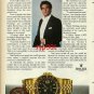 ROLEX - 1982 - TENOR PLACIDO DOMINGO & HIS FAVORITE INSTRUMENT PRINT AD