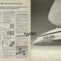 BRITISH AIRWAYS - 1976 - BRITISH AIRWAYS CONCORDE BAHRAIN LONDON WASH PRINT AD