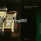 ROLEX - 2007 - PRINCE A WATCH EQUAL TO ITS TITLE CELLINI PRINT AD