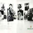 ROLEX - 2013 -  IT DOESN'T JUST TELL TIME IT TELLS HISTORY PRINT AD