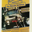 CAMEL TROPHY - 1986 - APPLICATION TO '87 MADAGASCAR CAMEL TROPHY PRINT AD