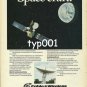 CABLE & WIRELESS - 1980 - SPACE CRAFT PRINT AD