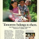 DAEWOO - 1980 - TOMORROW BELONGS TO THEM  PRINT AD