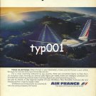 AIR FRANCE - 1980 - LA FRANCE PAR AIR FRANCE PRINT AD