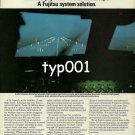 FUJITSU - 1980 - SYSTEM SOLUTION TO WEATHER INFORMATION  PRINT AD