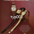 ORIENT - 1980 - A HIGH FASHION LINE OF PRECISION QUARTZ WATCHES FOR LADIES PRINT AD