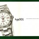 ROLEX - 2005 - OYSTER PERPETUAL DATEJUST TURN-O-GRAPH PRINT AD