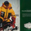 ROLEX - 2006 - ED VIESTURS - STAND IN AWE YES FOLLOW HIS FOOTSTEPS NO PRINT AD