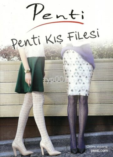 PENTI - 2012 -  WINTER FISHNET HOSIERY PANYTHOSE PRINT AD