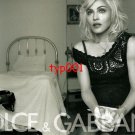 DOLCE & GABBANA - 2010 - MADONNA PRINT AD - 01