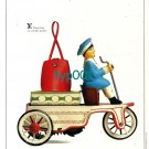 LOUIS VUITTON - 1996 - TIN TOYS SERIES ANTIQUE TRUCK PRINT AD