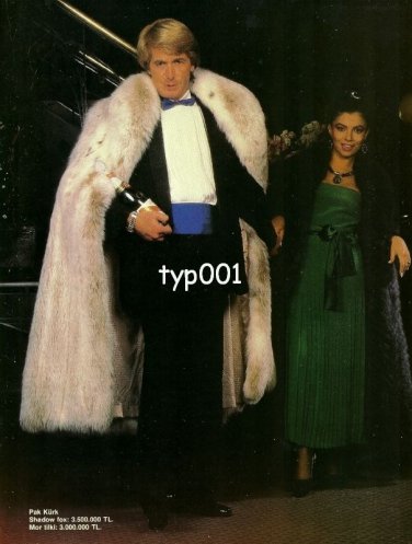 PAK K&Atilde;�RK FURS - VAKKO - BEYMEN - 1987 FURS & SUITS SIX PAGE TURKISH ADVERTORIAL
