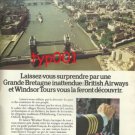 BRITISH AIRWAYS - 1974 - BE SURPRISED PRINT AD - FRENCH & WINSTON 1974 PRINT AD