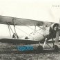 1930s JAPANESE BIPLANE POSTCARD