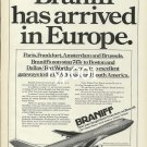 BRANIFF - 1979 - BRANIFF HAS ARRIVED IN EUROPE PRINT AD