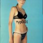 BANU - ZEYNEP - 2003 SEXY TRANSPARENT BLACK LINGERIE TURKISH PRINT ADVERTORIAL