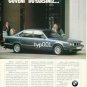 BMW - 1989 - YOU'D FEEL TRUST WITH BMW TURKISH PRINT AD