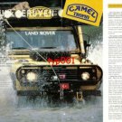 CAMEL TROPHY - 1989 WINNER TURKISH TEAM '88 SULAWESI CAMEL TROPHY PRINT ARTICLE