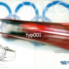 OMEGA - 2014 - SEAMASTER SOCHI WINTER OLYMPICS RUSSIA BOBSLEDDING PRINT AD